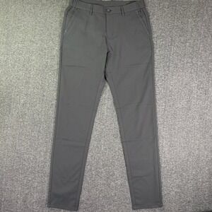 Jack Archer Jetsetter Pants Men 32x36 Gray Performance Stretch Modern Athleisure